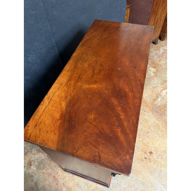 William IV Sideboard or Chiffonier Server of Mahogany With Acanthus Leaf Accents For Sale - Image 12 of 16