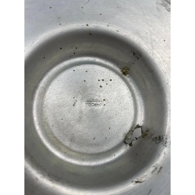 Cinzanino Aluminum Cinged Tray, 1940s For Sale - Image 4 of 7