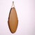 Vintage Oval Teak Mirror with Rope and Leather Details, 1950s For Sale - Image 5 of 13