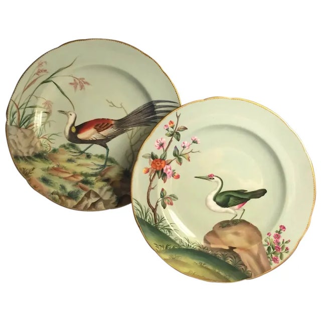 Antique Mintons Porcelain Cabinet Plates - a Pair For Sale - Image 13 of 13