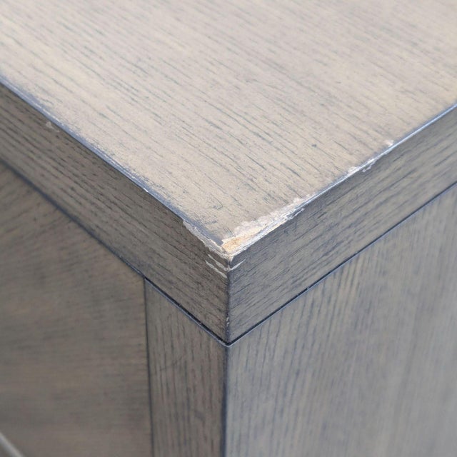 Williams Sonoma Home 8-Drawer Modern Gray Wood Dresser For Sale - Image 9 of 12