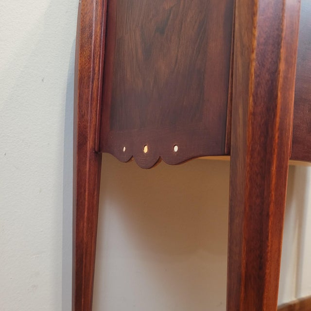 Art Deco Chest of Drawers in Wood and Marble attributed to J. E. Ruhlmann, France, 1940s For Sale - Image 17 of 18