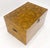 Faux Tortoise Finish Hand Painted Decorated Campaign Style Trunk Box MINT For Sale - Image 16 of 16