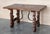 19th Century Ebonized Baroque Spanish Side Table With Lyre Legs For Sale - Image 4 of 10