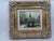 Wood Framed European Winter Street Scene Original Oil Painting Signed Gerald Kott, Mid-20th Century For Sale - Image 7 of 18