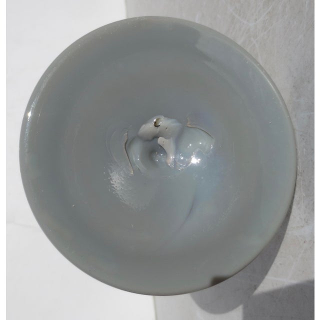 Beykoz Turkey Opaline Glass Rosewater Sprinkler Vase 19th Century For Sale - Image 9 of 9