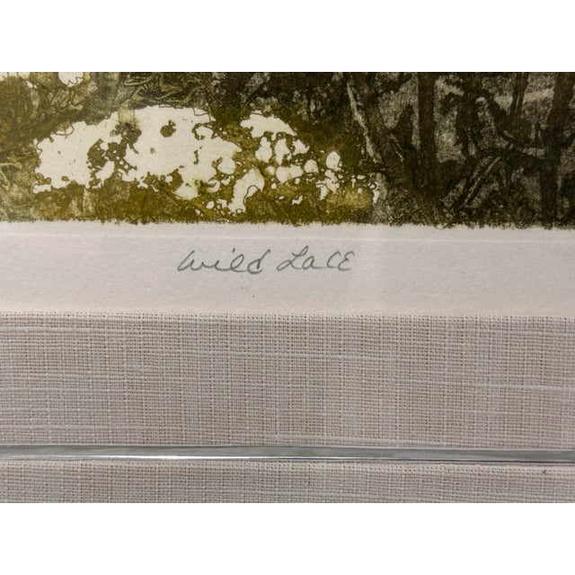 Elaine R. Simel “Wild Lace” Signed Limited Edition Etching 23/250 For Sale - Image 9 of 12