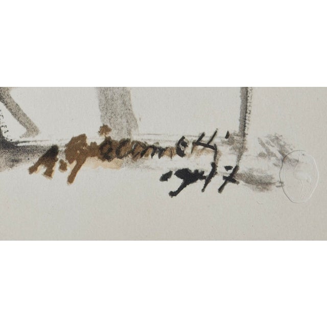 Alberto Giacometti, Portrait of Diego, 1963, Original Lithograph For Sale - Image 7 of 9