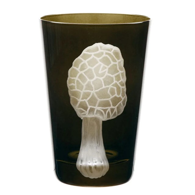 Artel ARTEL Mushrooms Collection Tumblers in Moss - Set of 6 For Sale - Image 4 of 7