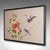 Art Deco 1940's Vintage Framed Bird Scene For Sale - Image 3 of 9