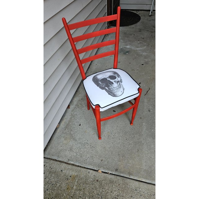 1960s Gio Ponti Style Superleggera Skull Chair For Sale In New York - Image 6 of 9