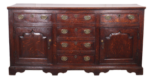 English Oak Dresser Base