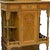 1900 - 1909 Art Nouveau Vertico Cabinet with Floral Painting, 1910s For Sale - Image 5 of 14