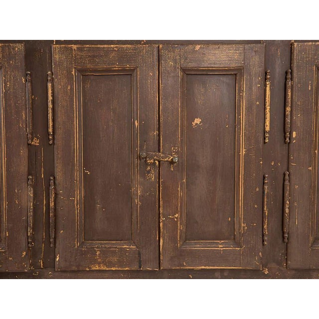 Antique Kitchen Island with Doors on Both Sides, 1850 For Sale - Image 6 of 11