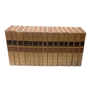1958 Edition Comptons Pictured Encyclopedia Set - 15 Pieces For Sale