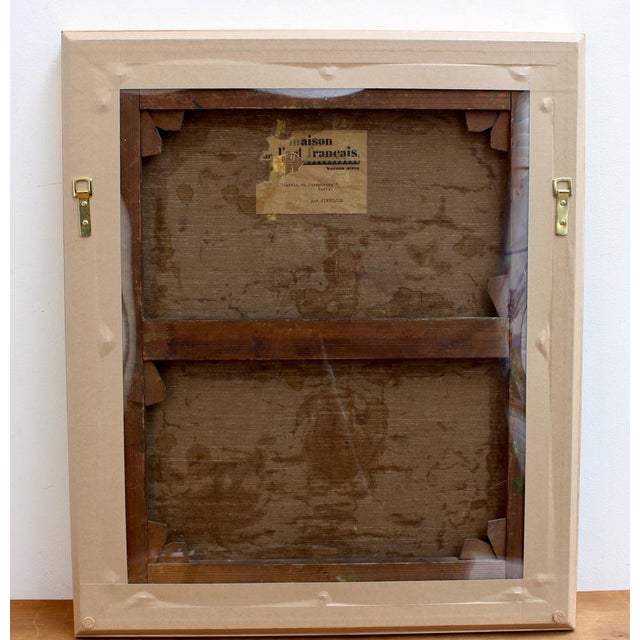 Marie de Nivouliès de Pierrefort, Le Jardin du Luxembourg, 1910, Oil on Canvas, Framed For Sale - Image 8 of 18