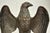 1960s Pair of Vintage Solid Bronze Realistic Open Winged American Bald Eagle Bookends For Sale - Image 5 of 12