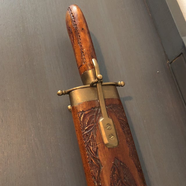 Vintage East Indian Carving Set Set of 3 Chairish