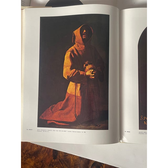 3 PCS Vintage Art Books on Spanish Zurbaran For Sale - Image 9 of 15