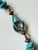 Vintage Southwest Turquoise Beaded Necklace With Indian Nickel Clasp For Sale In Seattle - Image 6 of 7