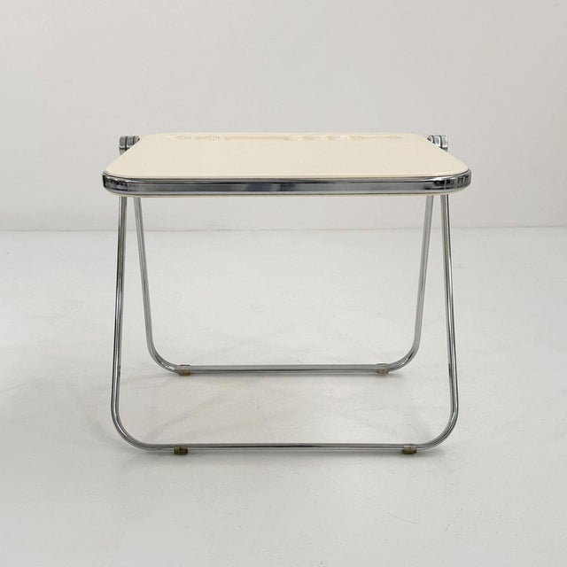 Mid-Century Modern Beige Platone Folding Desk by Giancarlo Piretti for Anonima Castelli, 1970s For Sale - Image 3 of 12