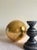 Late 20th Century Golden Sphere Decorative Sculpture For Sale - Image 4 of 7