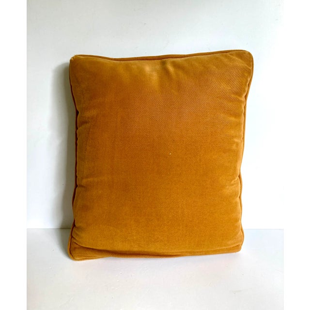 Traditional Needlepoint Dog Decorative Throw Pillow For Sale - Image 3 of 7