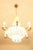 Classicist Crystal and Brass Chandelier For Sale - Image 4 of 5