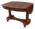 Early 19th Century Biedermeier Period Oval Library Table desk Germany For Sale