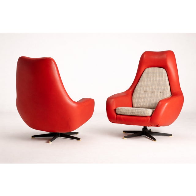 Vintage Czechoslovakian Lounge Chairs, 1970s, Set of 2 For Sale - Image 6 of 6