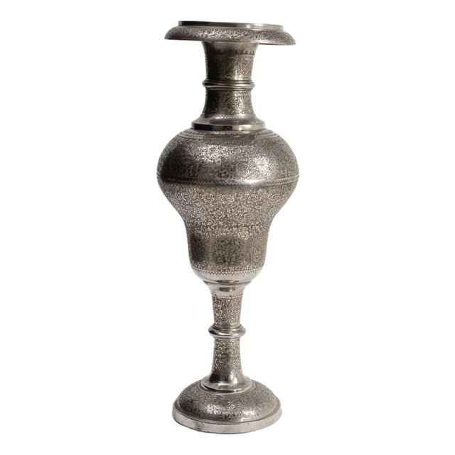 Mid 20th Century France Silver Vase For Sale