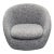 West Elm Cozy Swivel Chair — Performance Bouclé, Grey, Never Used For Sale