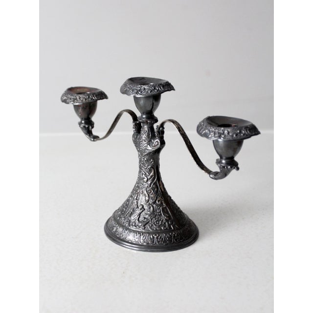 Antique Derby Silver Company Candelabra For Sale - Image 4 of 11