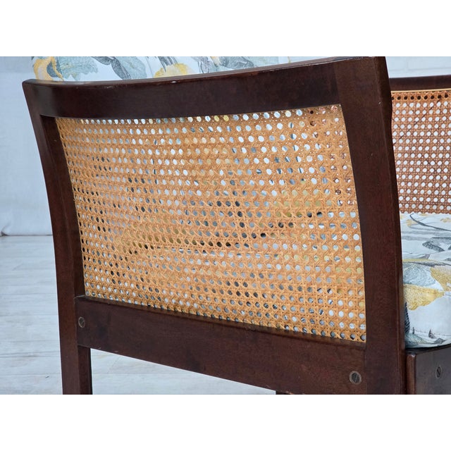 Danish Plexus Armchair in Teak and Mesh by Illum Wikkelsø for CFC Silkeborg, 1970s For Sale - Image 10 of 18