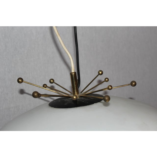 1950s Italian Ceiling Lamp from Stilnovo, 1950s For Sale - Image 5 of 7