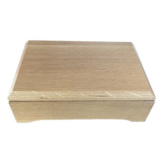 1980s Farmhouse Amish Kaleva Deluxe Jewelry Box For Sale