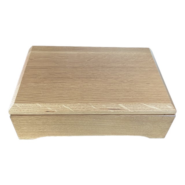 1980s Farmhouse Amish Kaleva Deluxe Jewelry Box For Sale