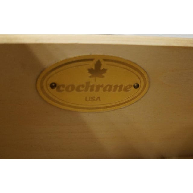 Brown Cochrane Furniture Chesapeake Oak Collection 25" Two Drawer Nightstand 9301-86 For Sale - Image 8 of 12