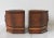 Pair of Vintage Wood Wall Pocket Planters W/ Lion Head Motif For Sale - Image 4 of 11