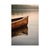 Paper Wooden Canoe Reflection, Minimalist Lake Art Print, 24″ × 36″ For Sale - Image 7 of 8