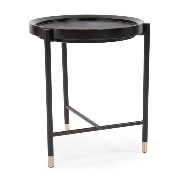 A growing movement in design is taking furniture to a cleaner, more minimal style. A dark ash wood veneer top is paired...