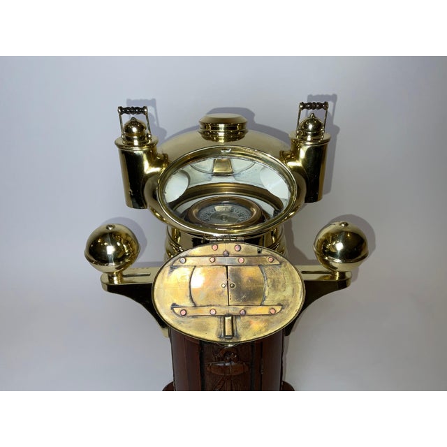 Miniature Yacht Binnacle by James Campbell of Glasgow For Sale - Image 11 of 12