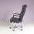Vintage Italian Black Leather Desk Chair from Poltrona Frau, 2000s For Sale - Image 6 of 13