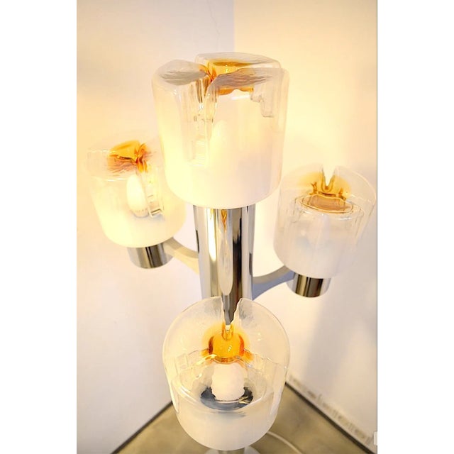 Floor Lamp attributed to Mazzega, 1960s For Sale - Image 3 of 8