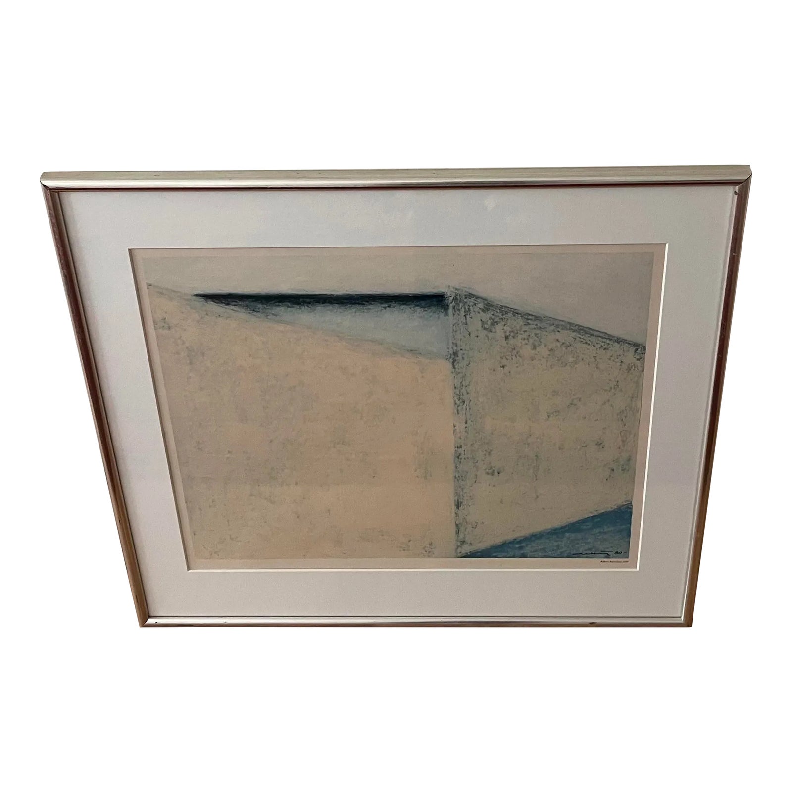 Vintage Framed Print by Danish Artist Albert Bertelsen - #3 | Chairish