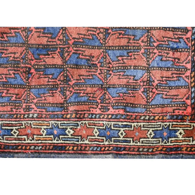 Vintage Baluch Runner For Sale In Chicago - Image 6 of 13