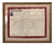Early 19th Century Original Framed Land Indenture, England, 1810 For Sale