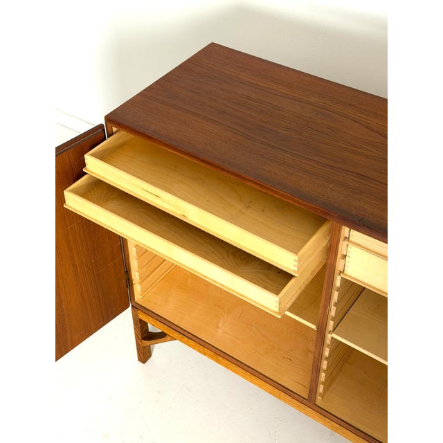 Wood China Model 232 Sideboard by Børge Mogensen for FDB, 1960s For Sale - Image 7 of 10