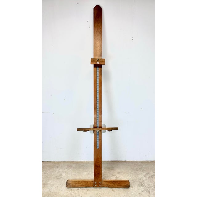 Brown Vintage Anco Bilt Folding Wooden Artist’s Easel For Sale - Image 8 of 12