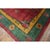 Textile 1920s Fuschia Open Field Floral Modern Antique Chinese Art Deco Knotted Wool Rug For Sale - Image 7 of 10